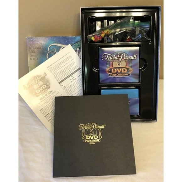 TRIVIAL PURSUIT BOARD GAME DVD POP CULTURE TRIVIA 2003 VERSION #1 TRIVIA GAME! - Picture 3 of 9